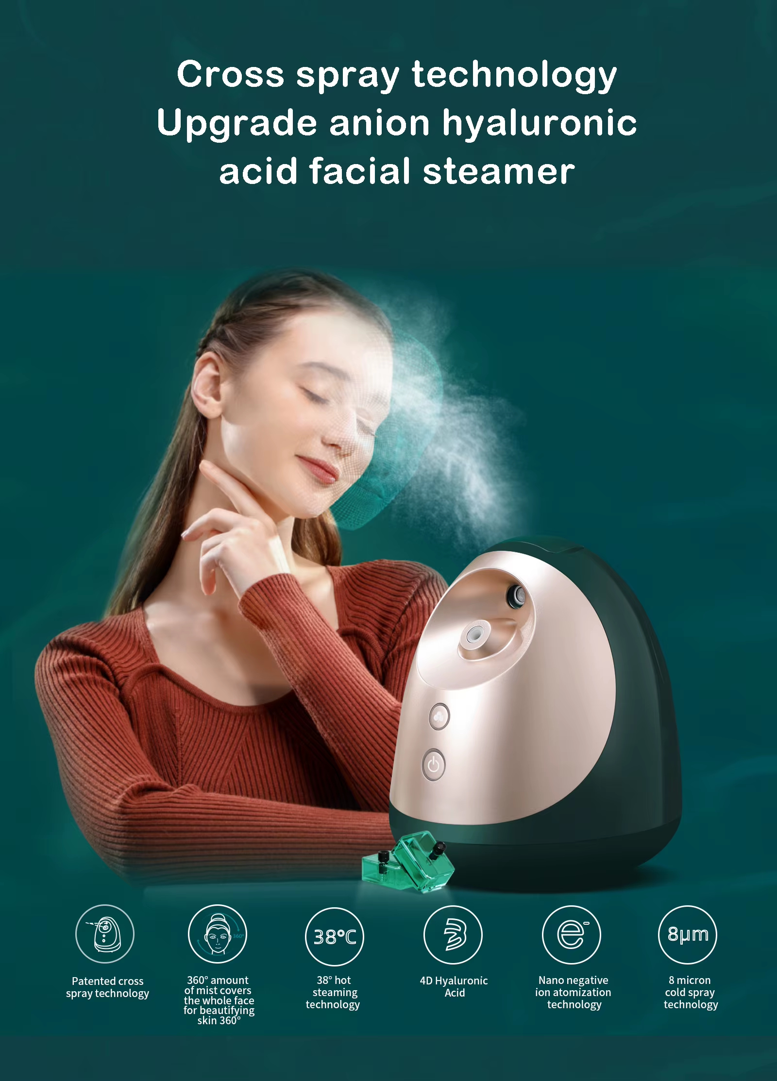 Hot & Cold Face Steamer