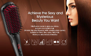 OKACHI Negative Ion Straightening Comb SZ78T