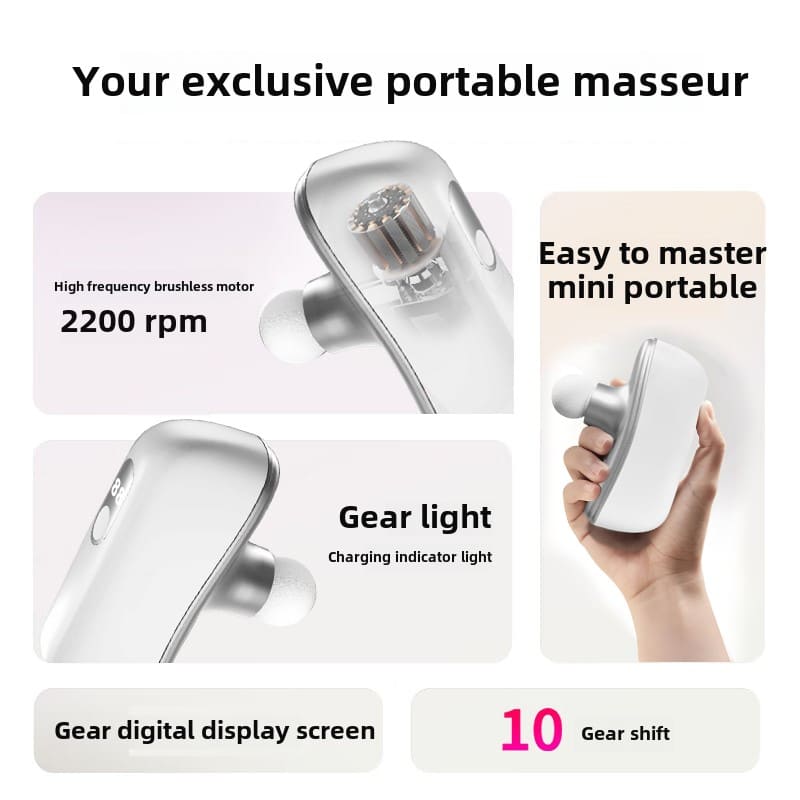 The "Mechanical Magic" Inside Fascia Guns: Unveiling the Precision Engineering Behind Massage Heads 