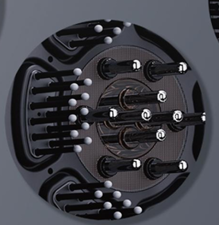 Scalp Massage Comb with Red Light & EMS | Professional Scalp Therapy Device for Hair Growth