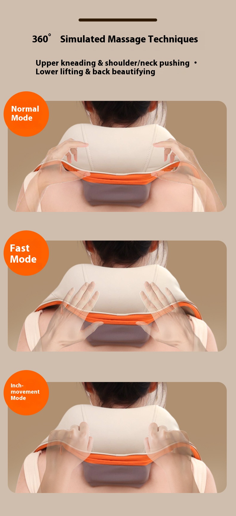 OG-360B | dual massage heads | OEM & ODM Supported OG-360B | dual massage heads | OEM & ODM Supported