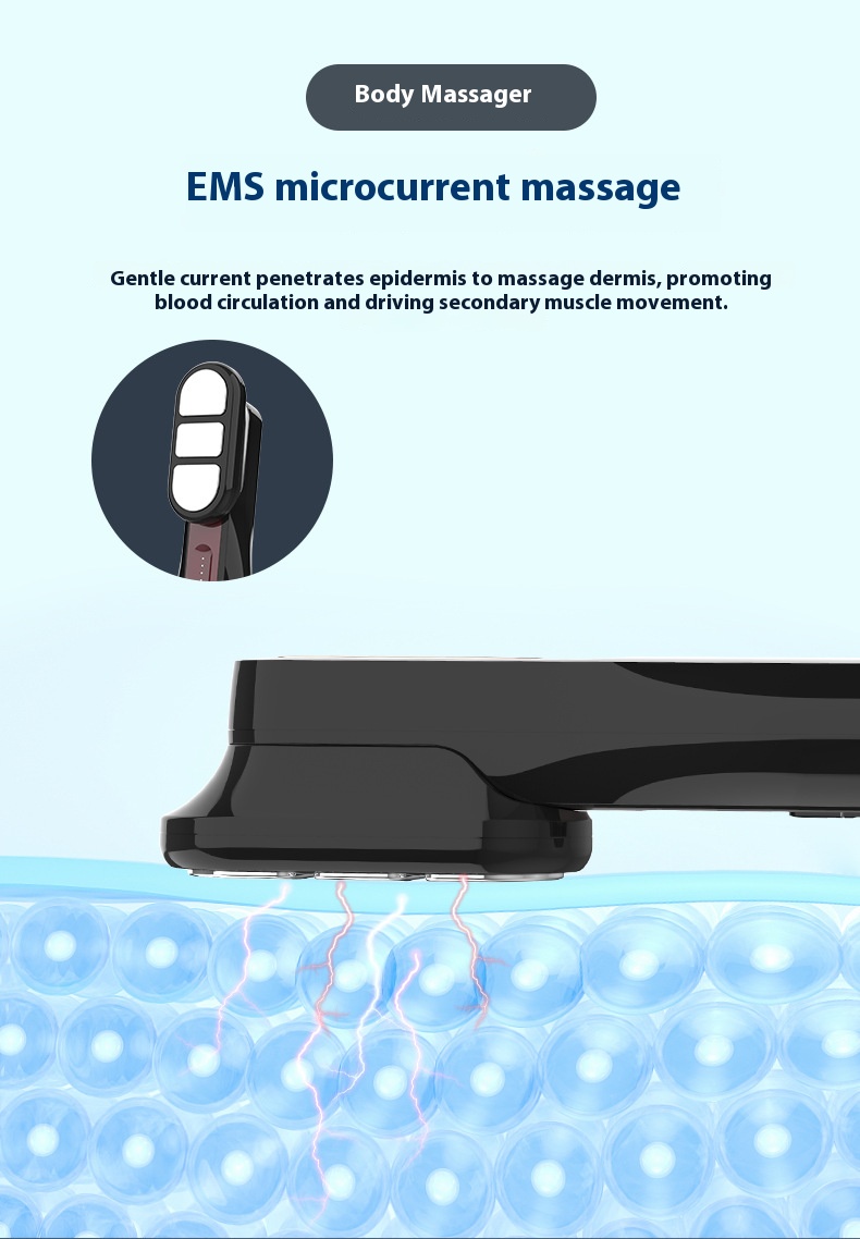 Multifunctional massage comb