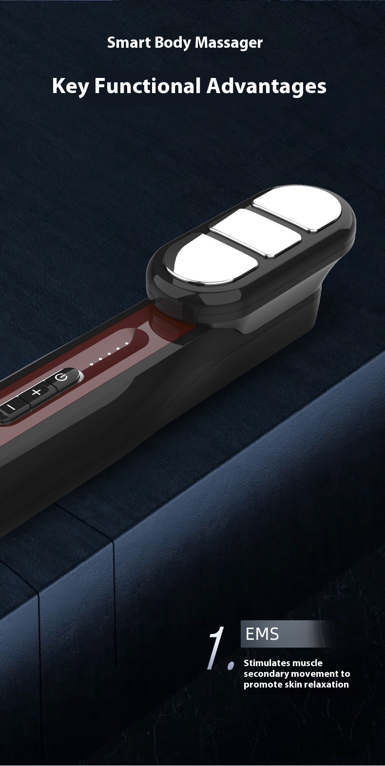 Multifunctional massage comb