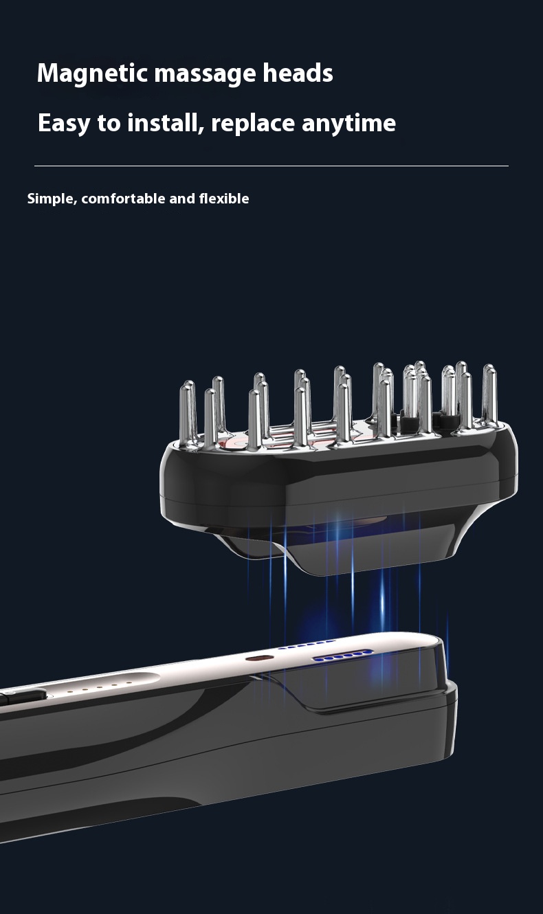 Multifunctional massage comb