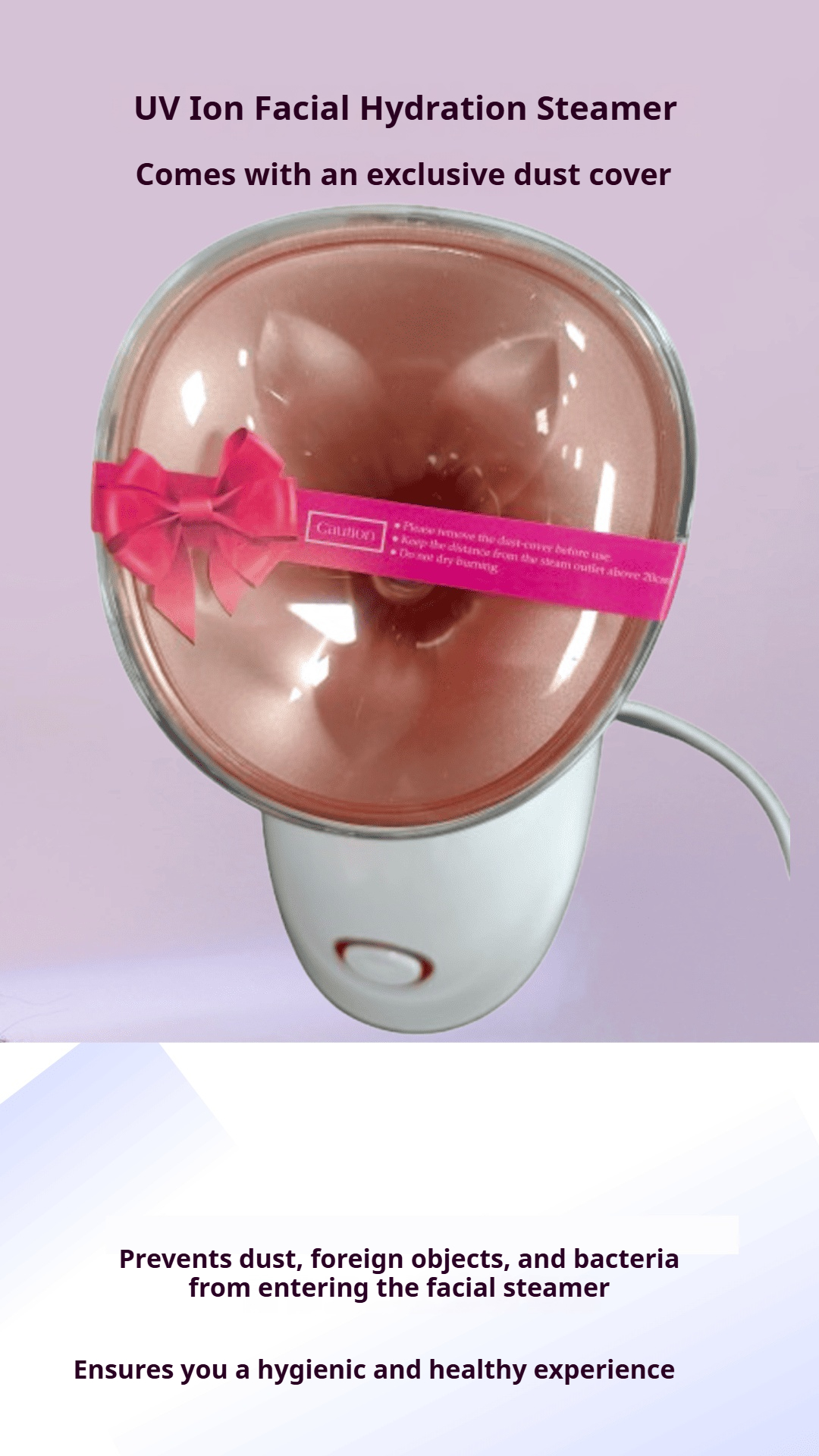 UV Ion Facial Hydrating Steamer