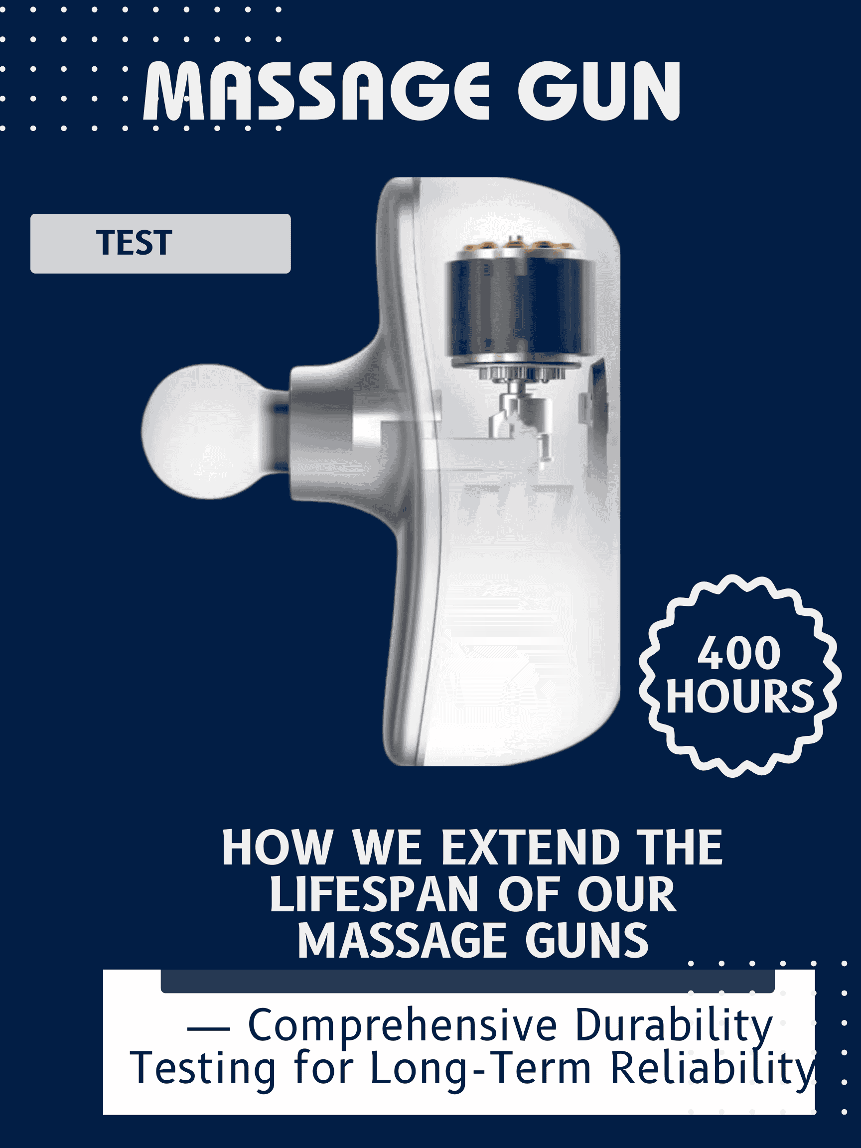 How We Extend the Lifespan of Our Massage Guns — Comprehensive Durability Testing for Long-Term Reli