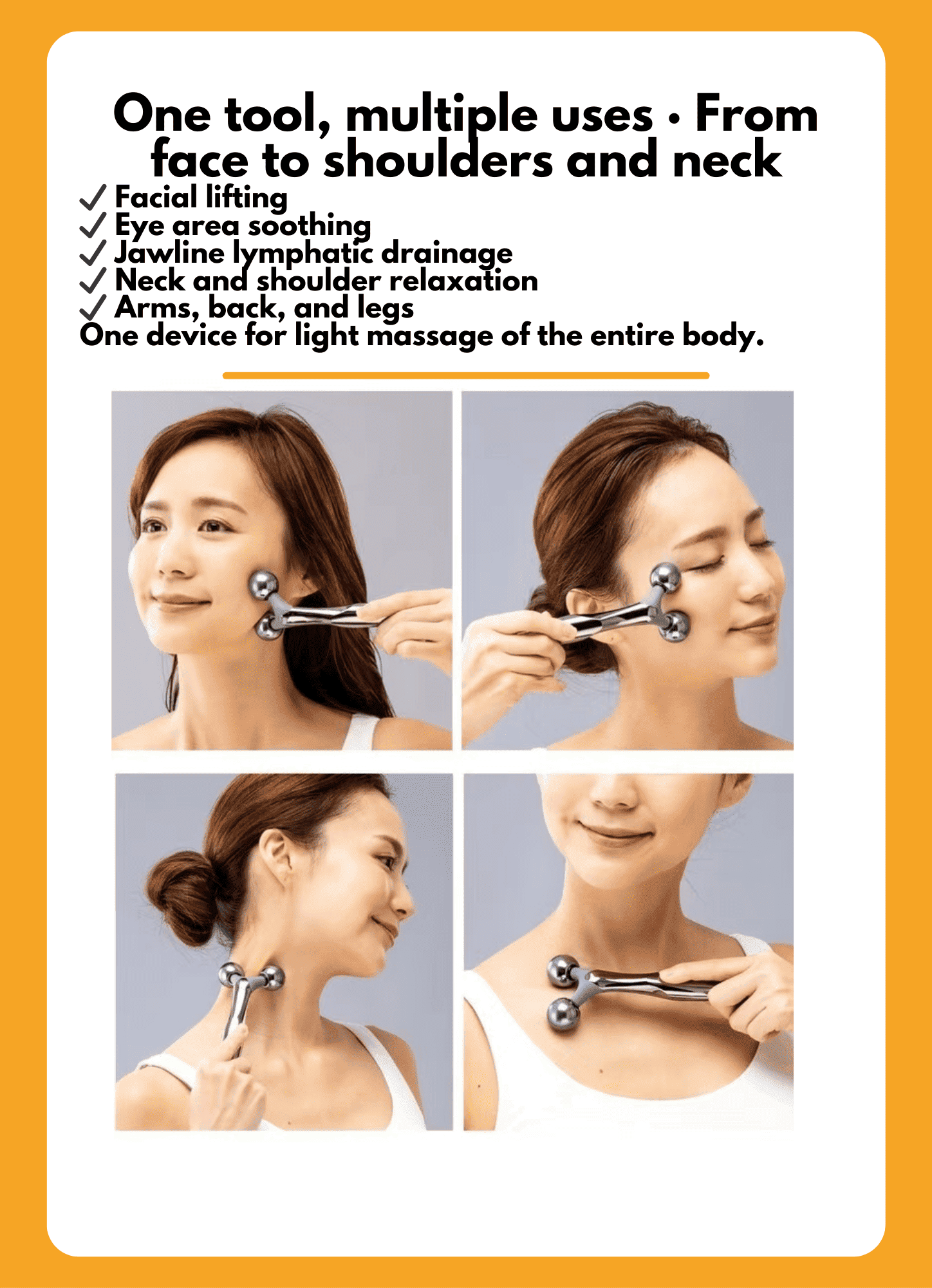 Terahertz 3D Roller Massager