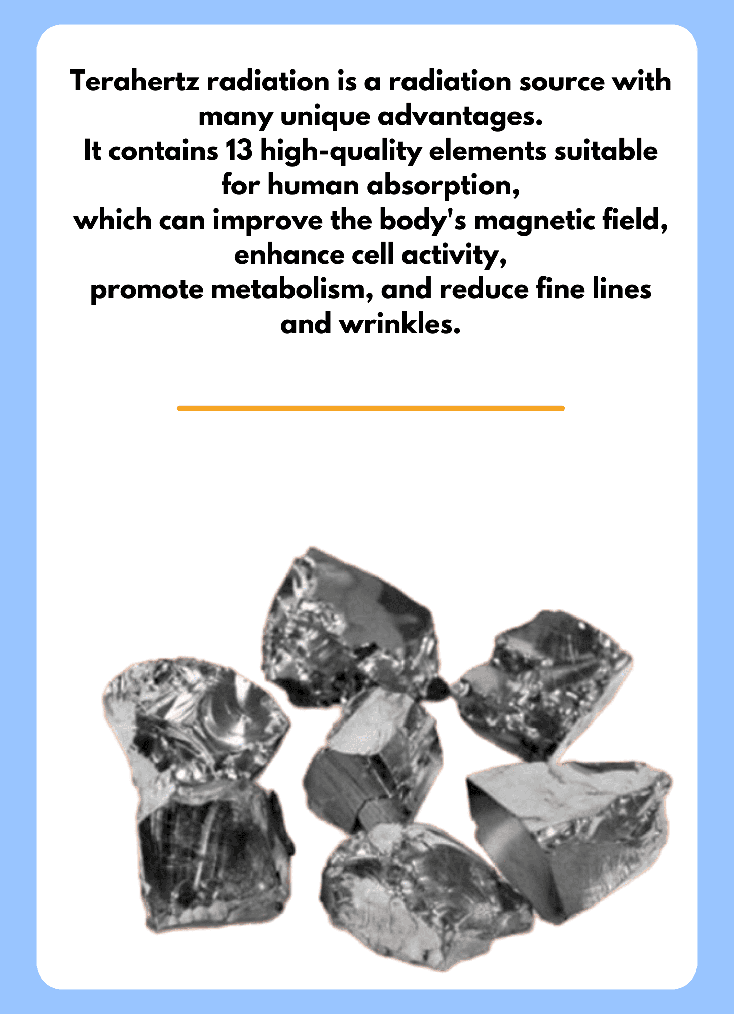 Terahertz massage stick