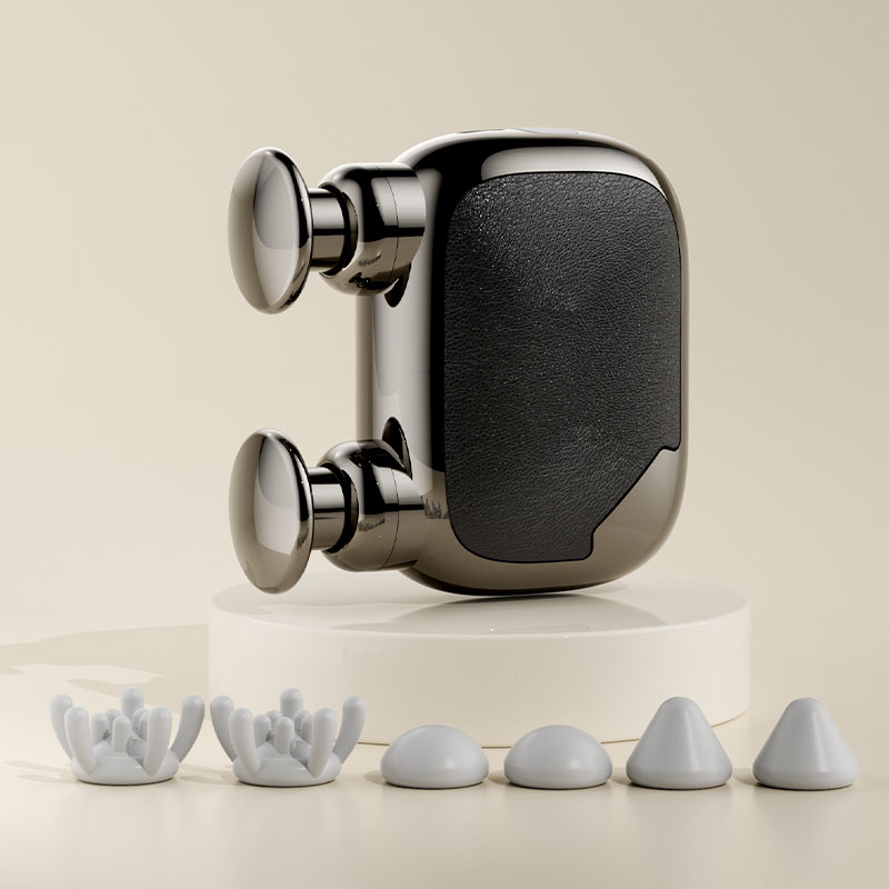 Dual head fascia gun