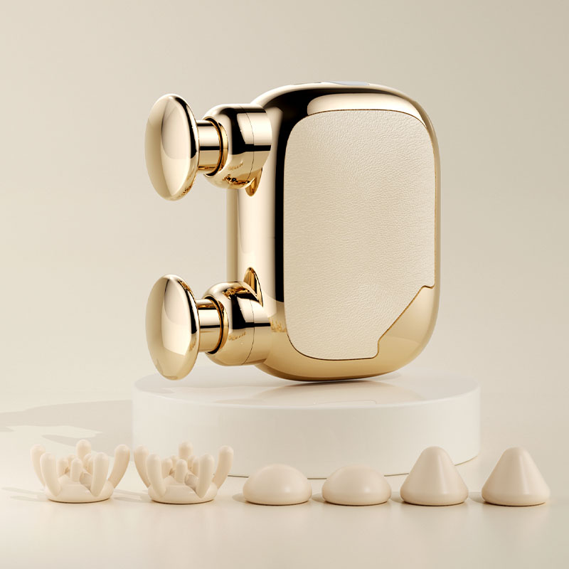 Dual head fascia gun