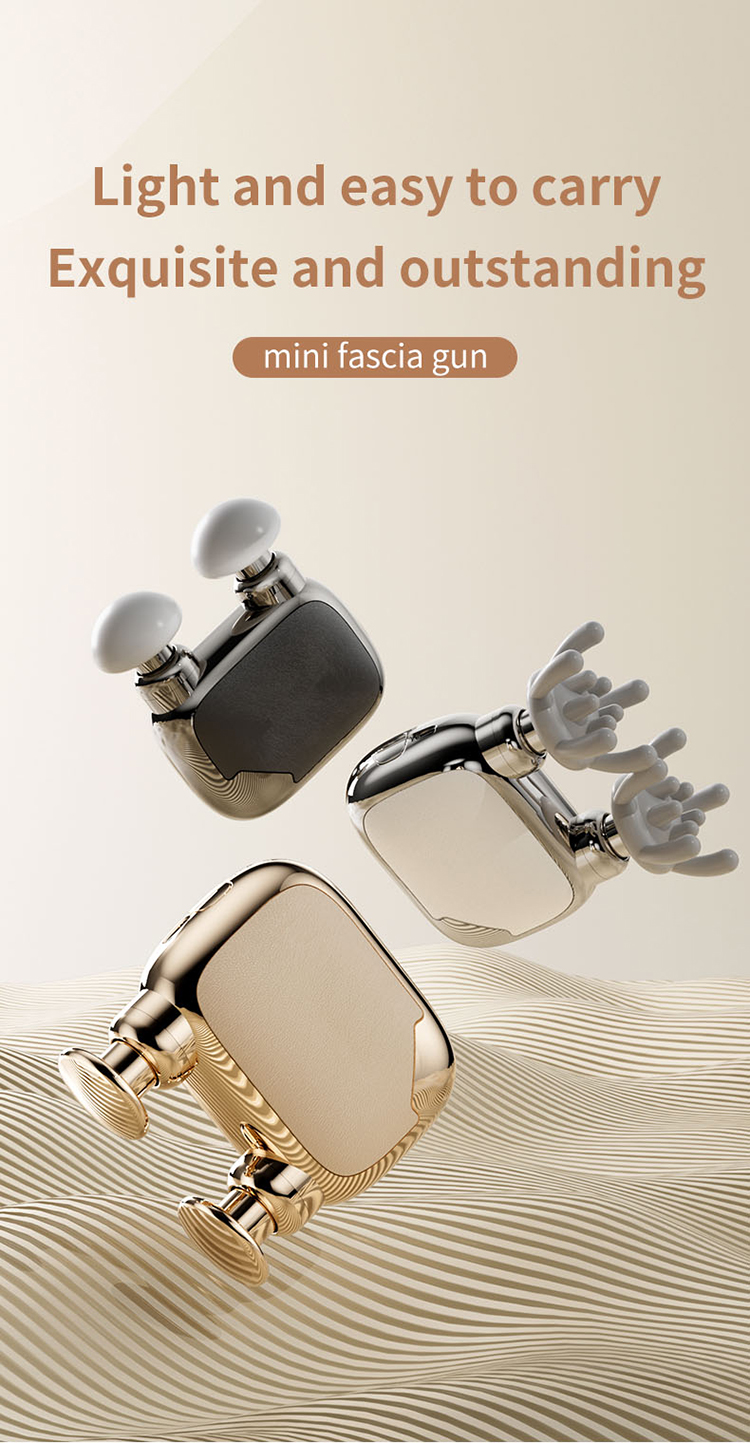 Dual head fascia gun