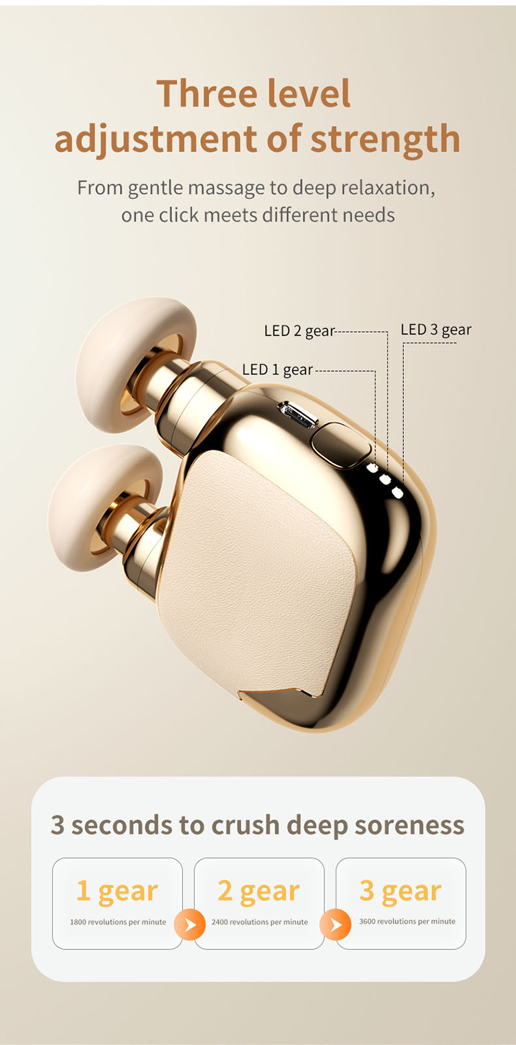 Dual head fascia gun