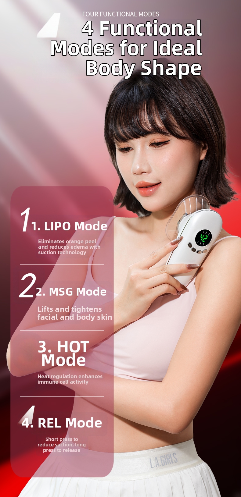 FACE-LIFTING BODY SHAPING INSTRUMENT