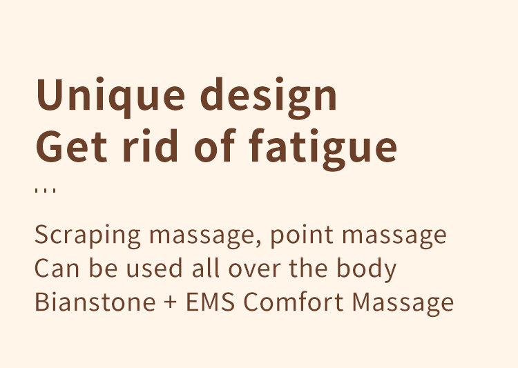 Dual-head Massage Stone and EMS Lifting