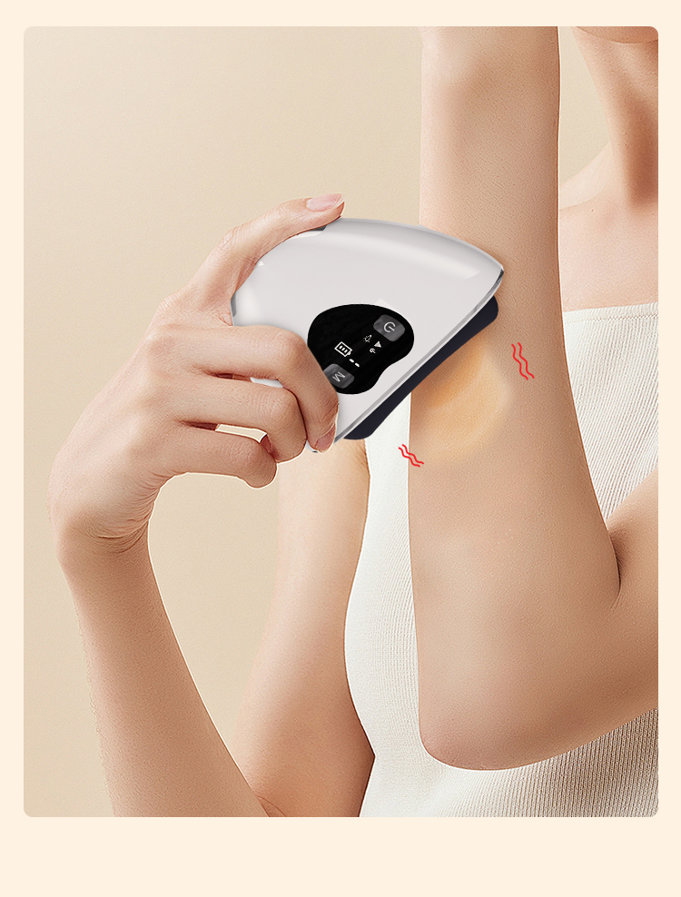 Dual-head Massage Stone and EMS Lifting