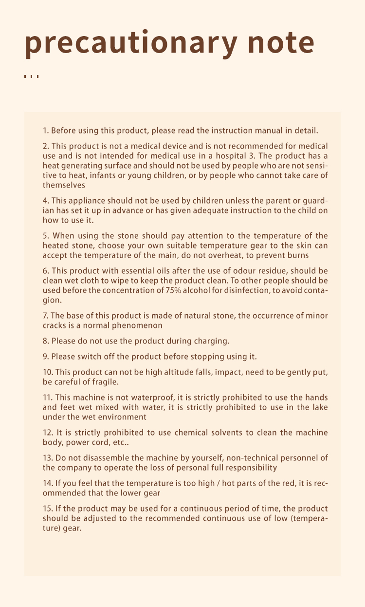 Dual-head Massage Stone and EMS Lifting