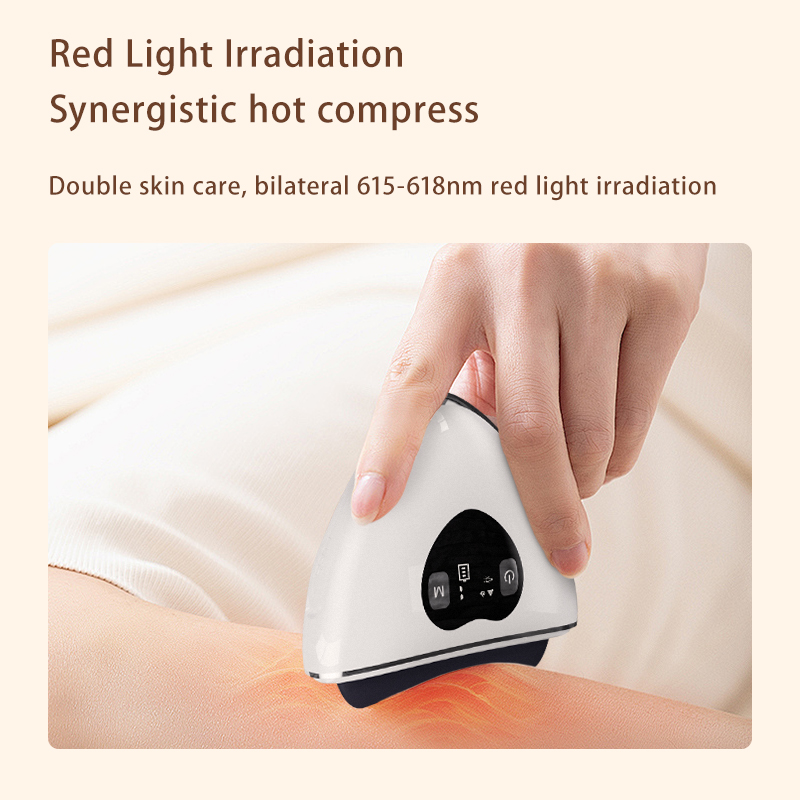 Dual-head Massage Stone and EMS Lifting