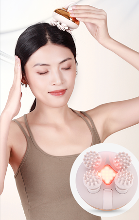 OG-08 Head massager | Red Light Scalp Care | OEM & ODM Supported 
