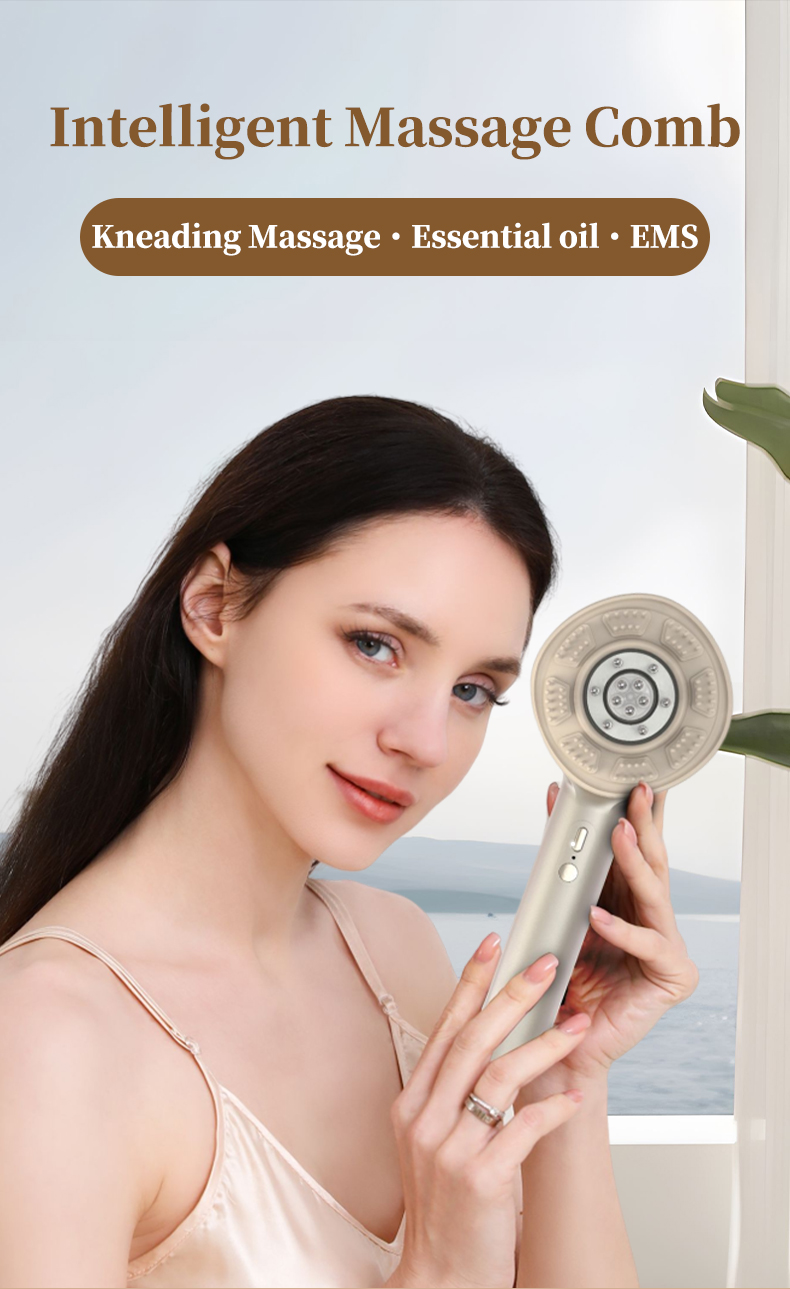 OG-1503 hair comb | Red light is optional | OEM & ODM Supported 