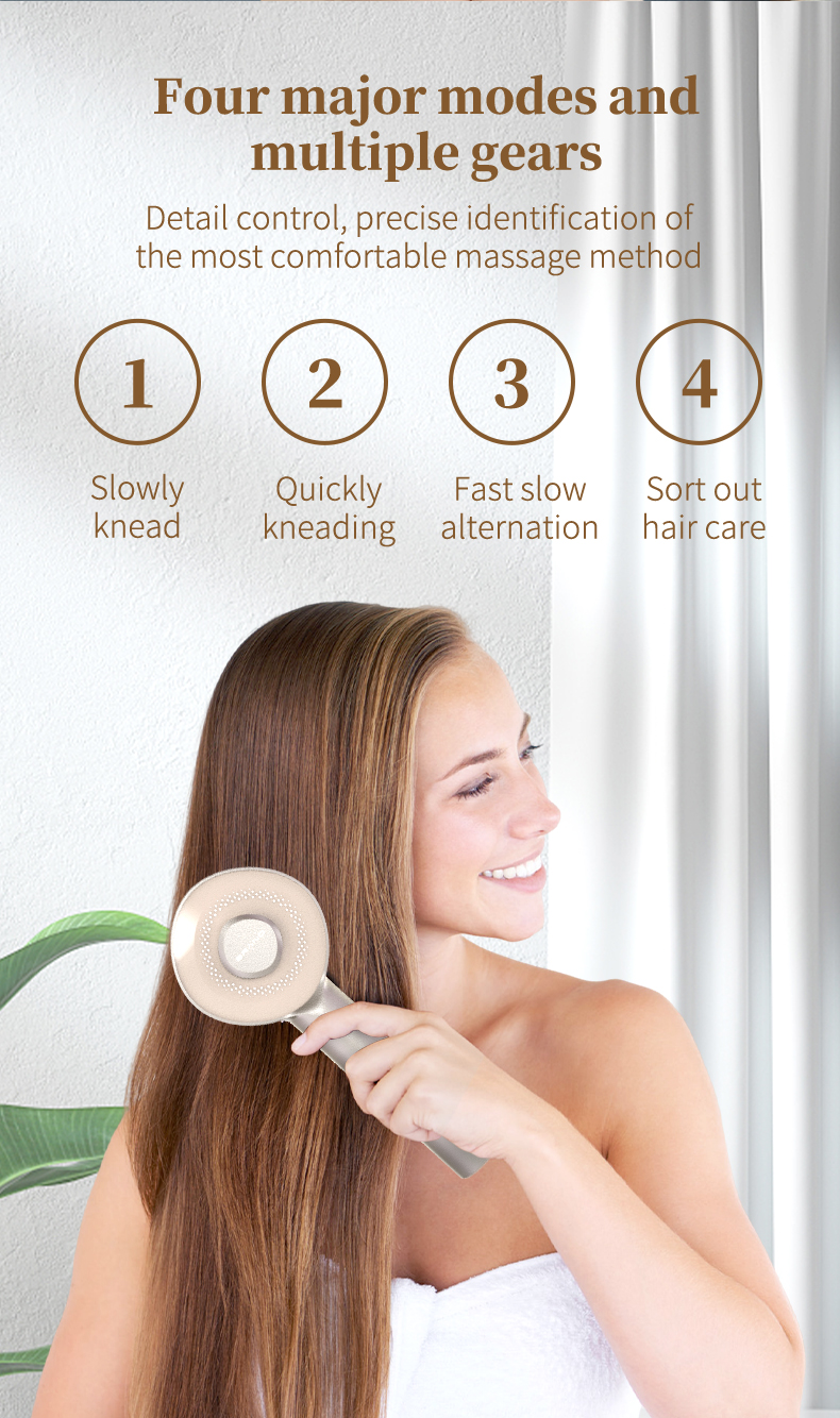 OG-1503 hair comb | Red light is optional | OEM & ODM Supported 