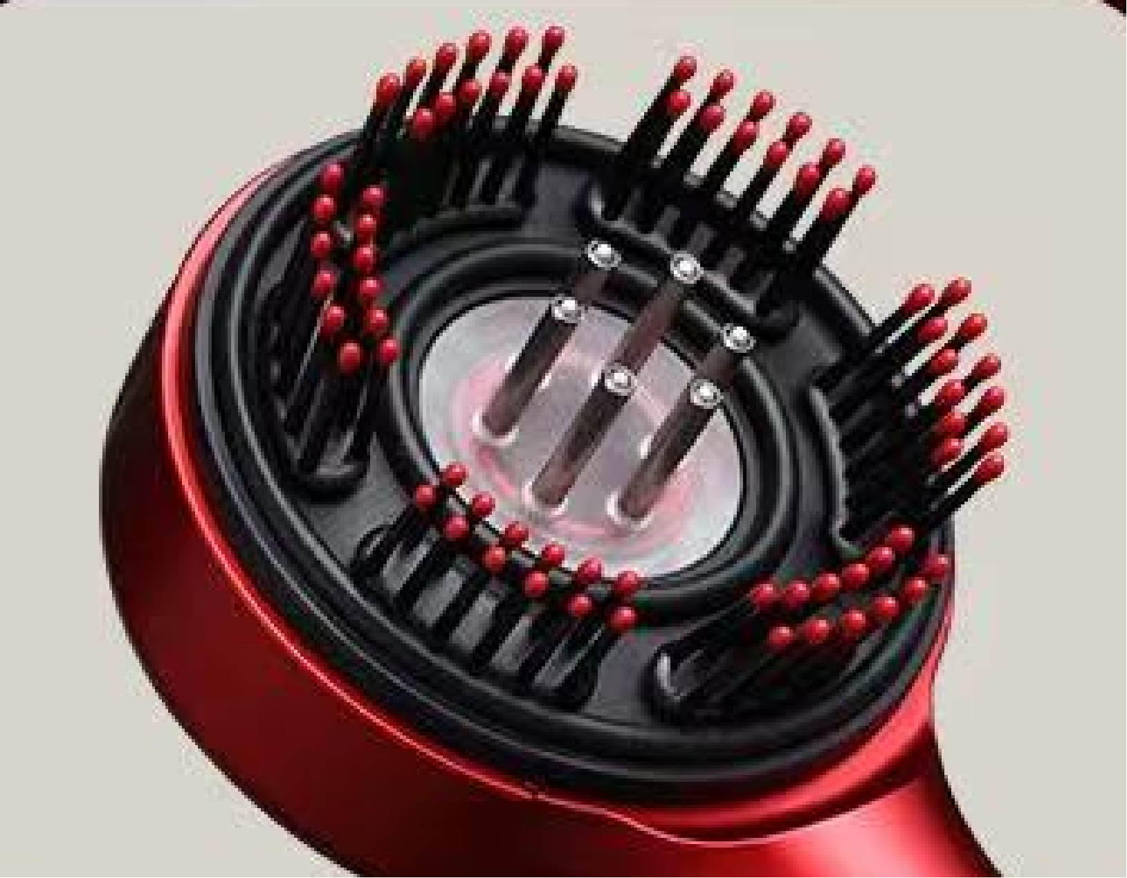 OG-S18 Hair Comb | Red Light Fluid-Guiding | OEM & ODM Supported 