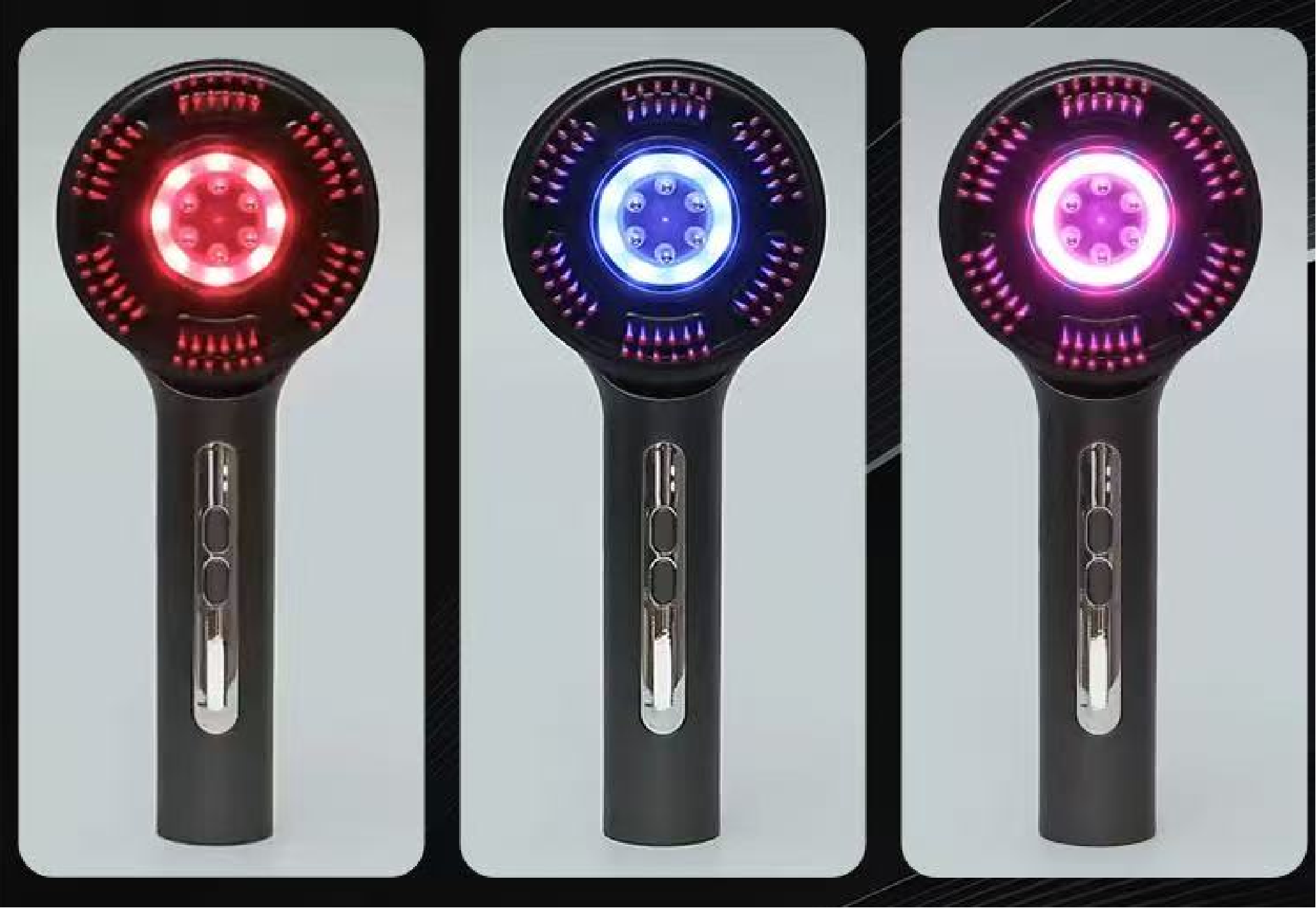 OG-S18 Hair Comb | Red Light Fluid-Guiding | OEM & ODM Supported 