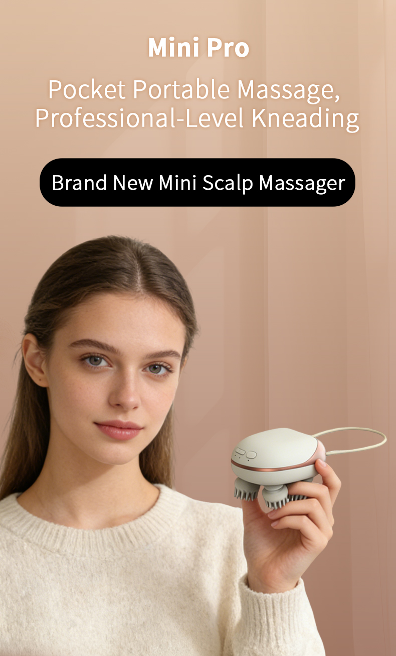 OG-705 Scalp Massager | EMS & Heat Therapy | OEM & ODM Supported