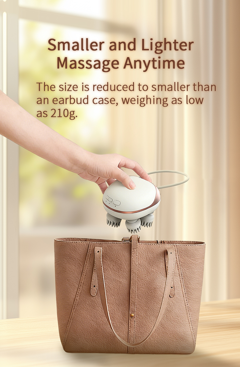 OG-705 Scalp Massager | EMS & Heat Therapy | OEM & ODM Supported