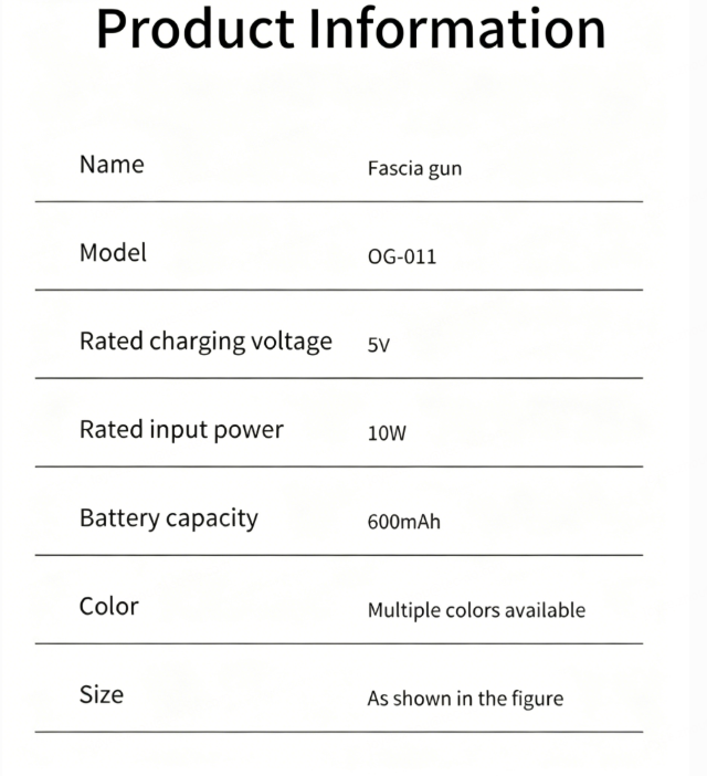 OG-011 fascia gun | Dual-headed simultaneous | OEM & ODM Supported